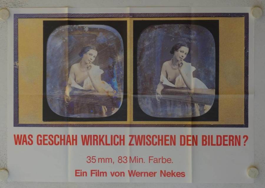 Was geschah wirklich zwischen den Bildern? original release german movie poster